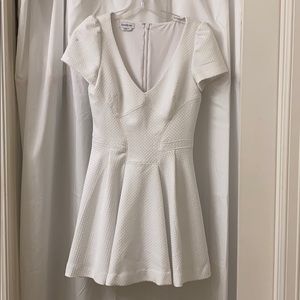 White BEBE dress